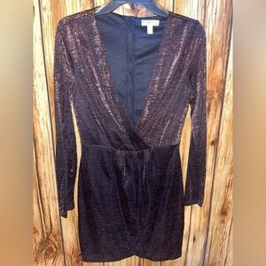 Xtraordinary Metallic Shimmer Bodycon Dress – Size Small